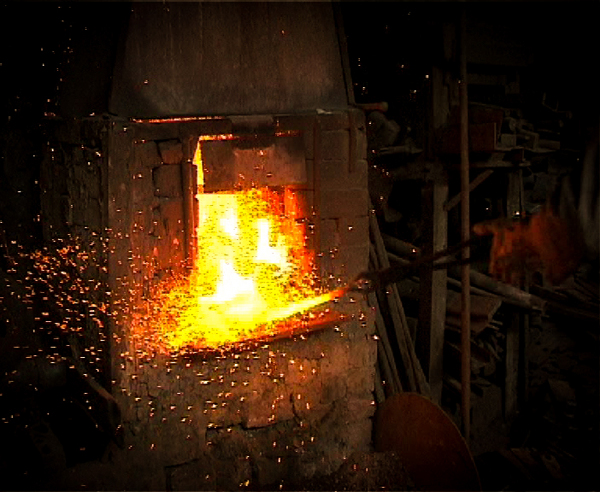 photo camera manpower iron flares fire steel profile Website man Work  weilding people culture