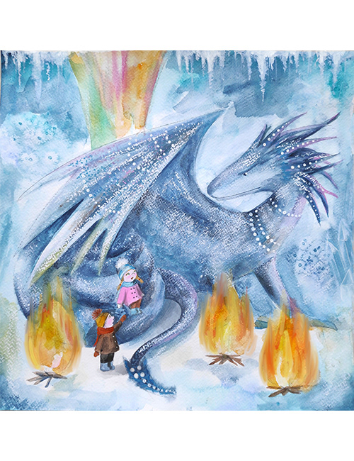 childrens book dragon dragon illustration fairy tale knight and dragon sleeping dragon