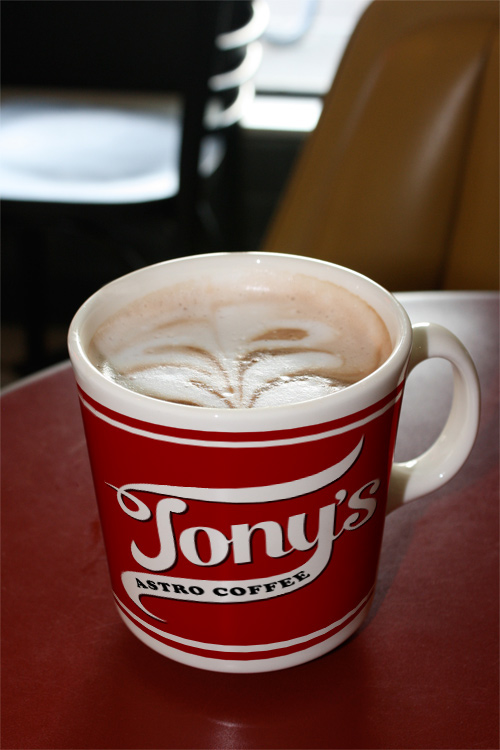 design  typography Coffee  mug  cup  tony