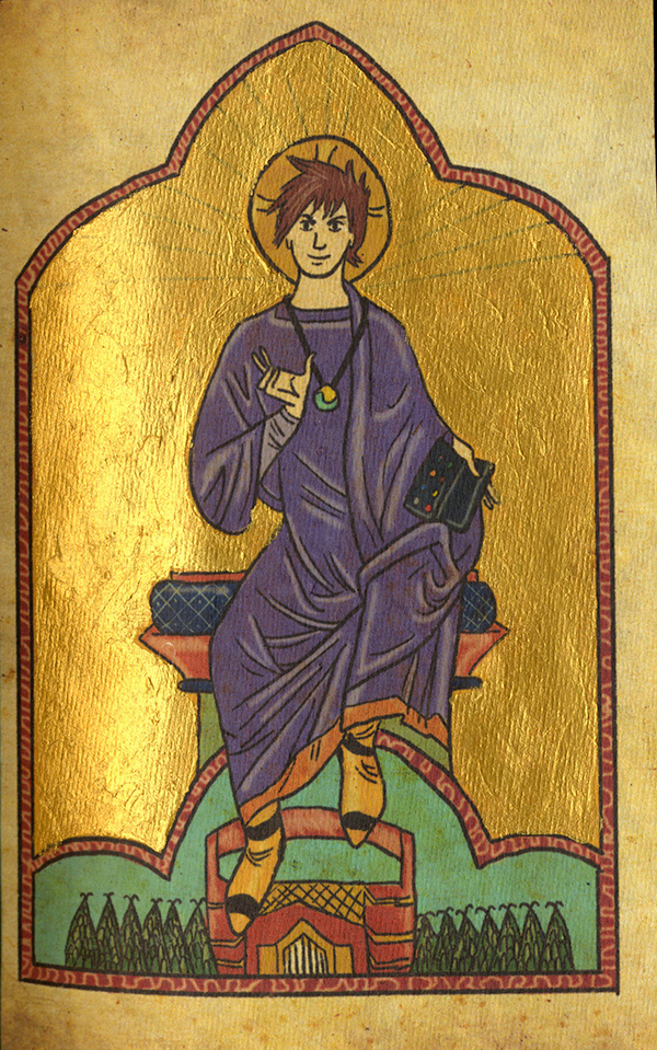 Pokemon medieval manuscript illuminated manuscript