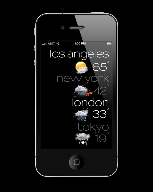 iphone apple iphone4 Iphone 4 Interface apatel314 re-design