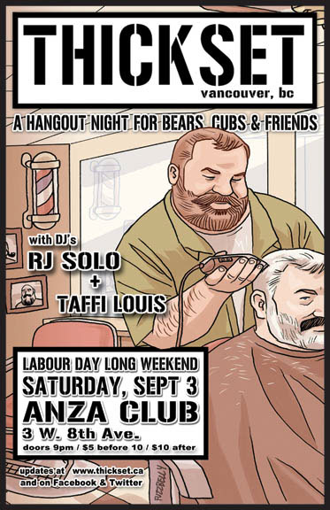 LGBT poster flyer nightclub Promotion club