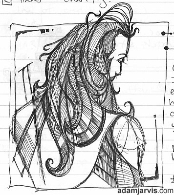 sketch draw design planning rendering editorial Character portrait floorplan concept conceptual ideation Brainstorm