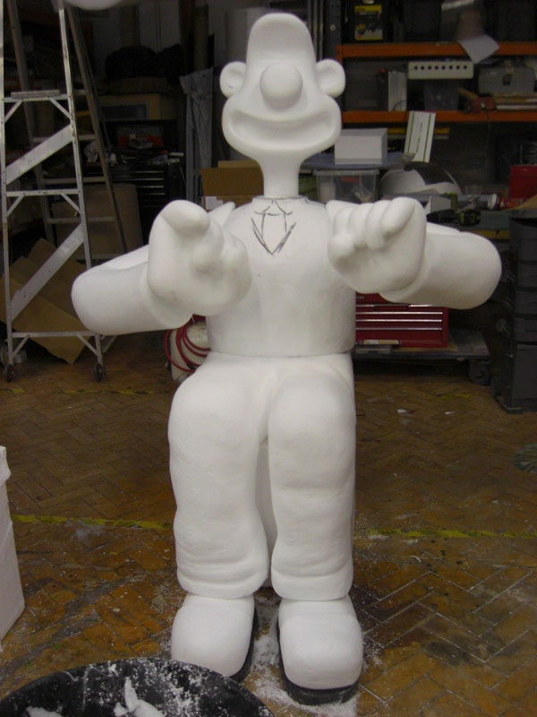 Character Sculpting character display