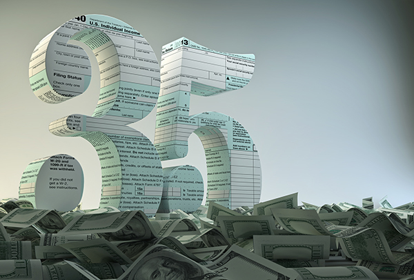 3D type lettering magazine publication cover tax finance financial c4d cinema 4d maxon text
