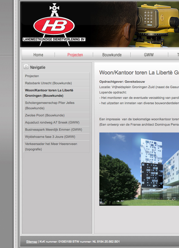 jeroen rijpstra Webdesign Van der Let & Partners Identity