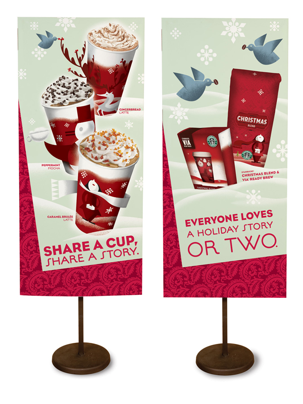 starbucks Holiday Coffee Promotion Christmas