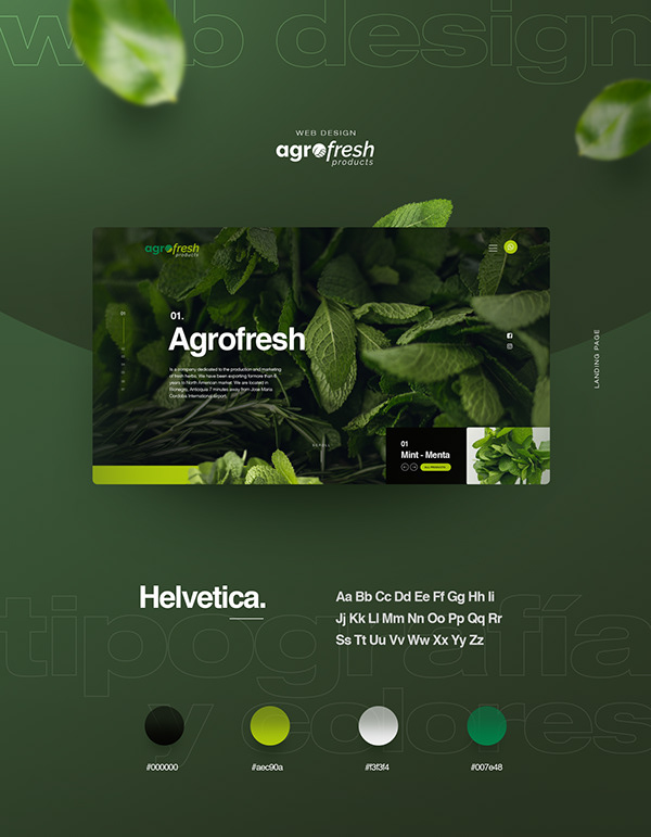 Website design - Agrofresh