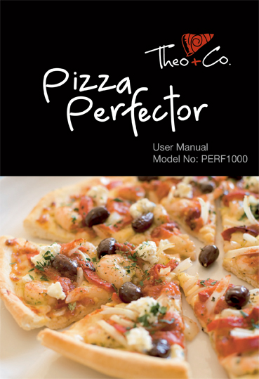 users manual manual Booklet Pizza pizza perfector