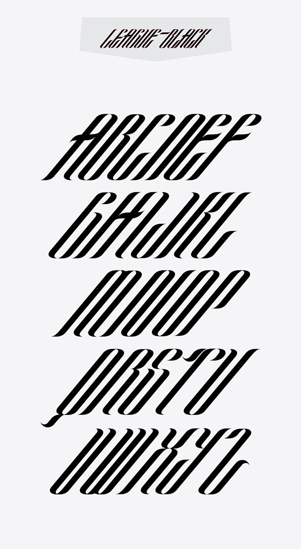 LEAGUE - Typeface