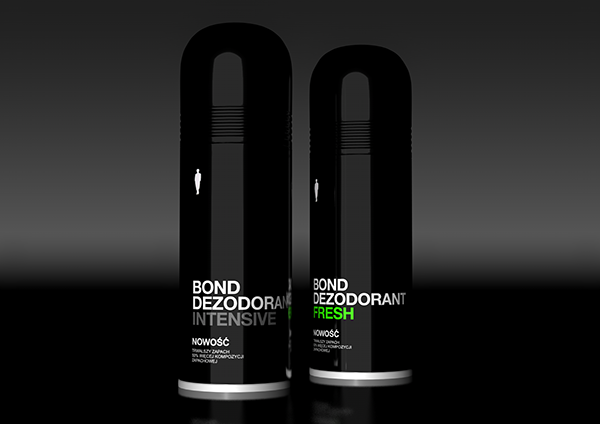 Bond  wirkus DEO  deodorant  after shave  Black  3d
