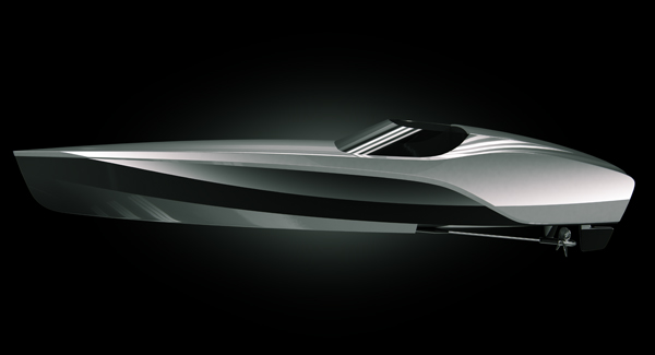 motorboat concept design industrial Powerboat boat