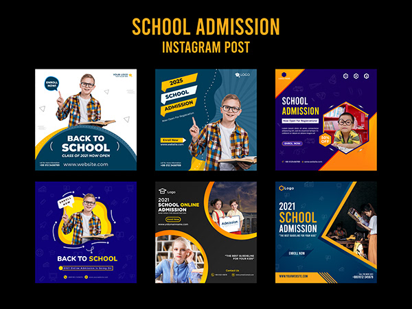 School Admission - Social Media Post Collection
