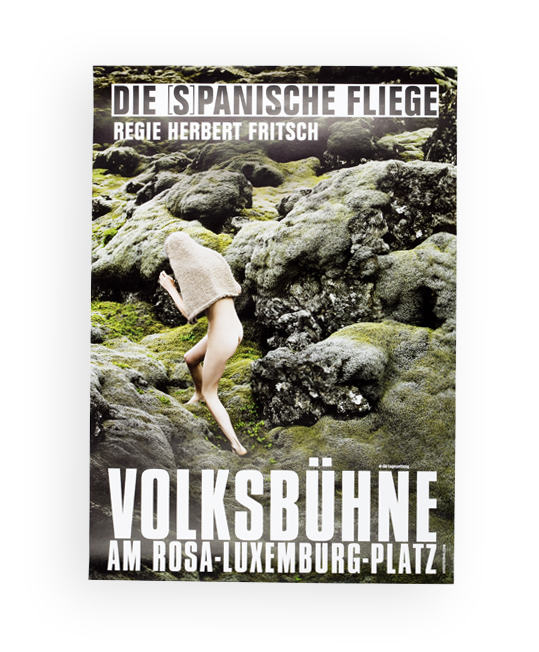 poster Volksbühne Berlin campaign playbill