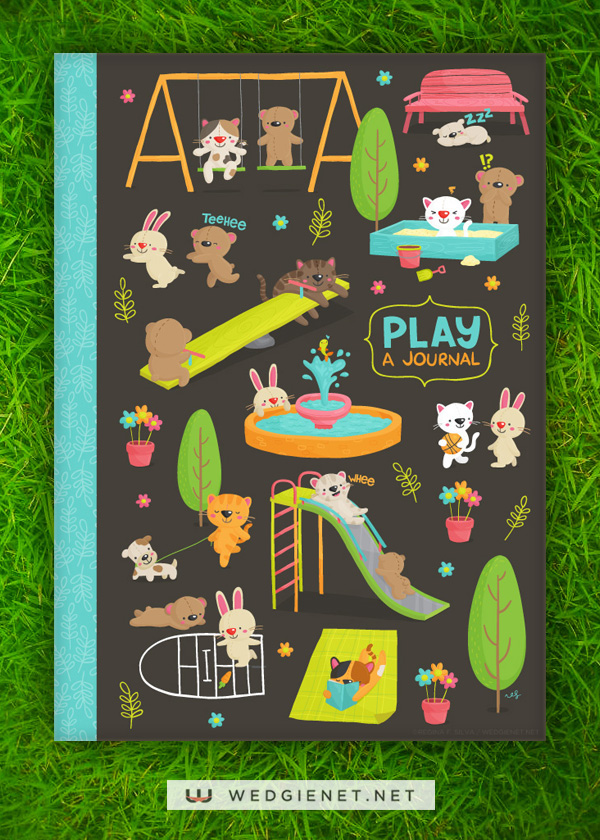 play paperchase Playground Lilla Rogers global talent search wedgienet reg silva journal Cat cute kawaii children bear rabbit bunny