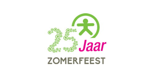 Summer Festival Music Festival Tinte Zomerfeest 25 jaar 25 year camping magazine logo tshirt tickets