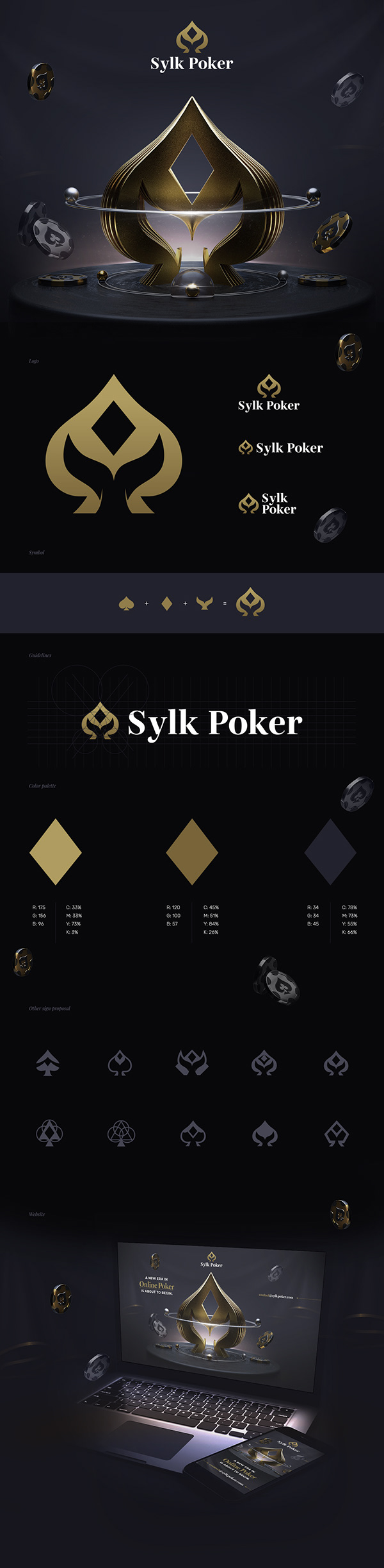 Poker Brand and Landing Page