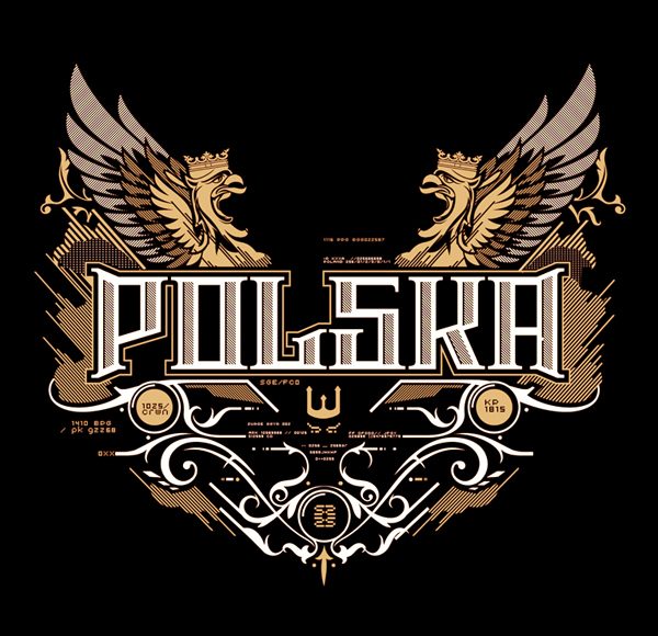 fuse  collective surge poland Polonia t-shirt surge polonia
