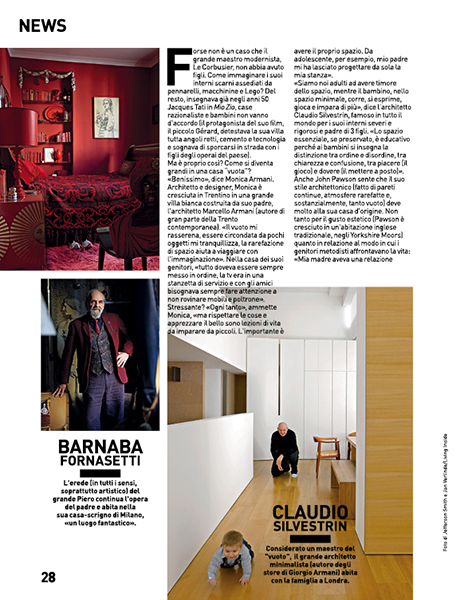 dcasa La Repubblica magazine arredamento interiors grafica casa home house