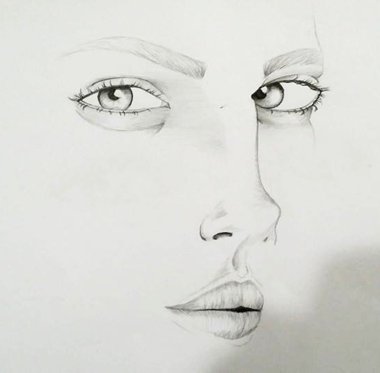 basic drawings art Human Figure eyes lips noses pergaminelli design accademia PDA-Uniti
