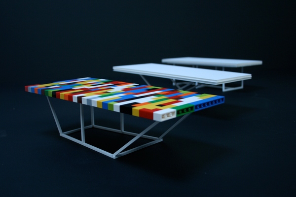 LEGO table Boardroom furniture stainless steel