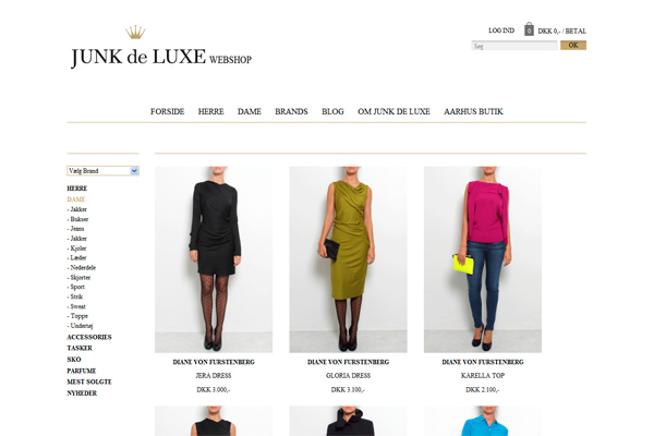Webshopvedligeholdelse SEO Søgemaskineoptimering HTML Tekstforfatning webshop Web Internet e-commerce Kristian Bertel Sørensen danmark denmark Mode Fashion og mode textil