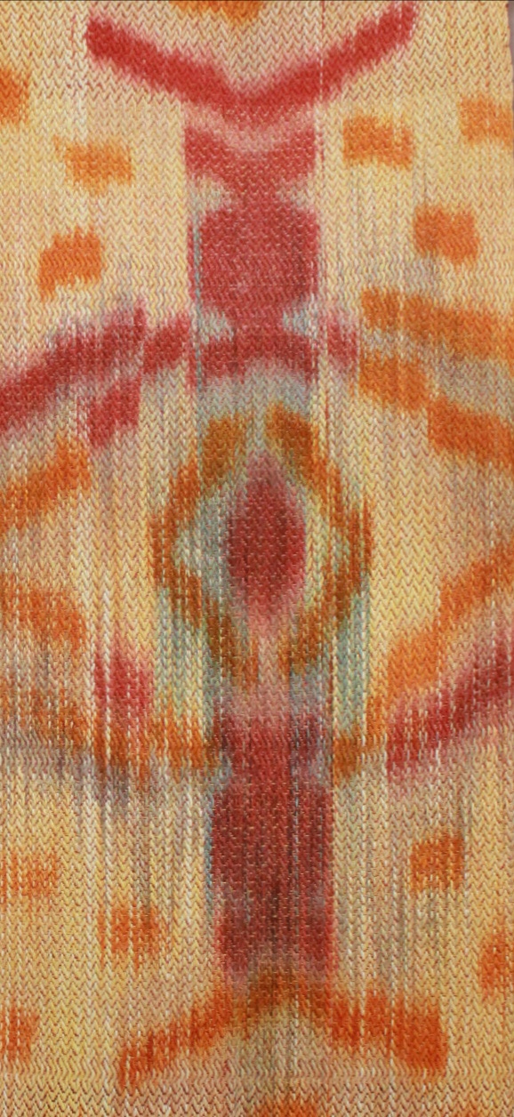 Ikat textile art crafts   fabric fiber pattern traditional weaving Woven