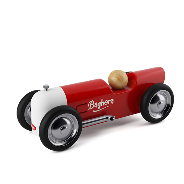 3d model: Mini Toy Car Thunder Red by Baghera