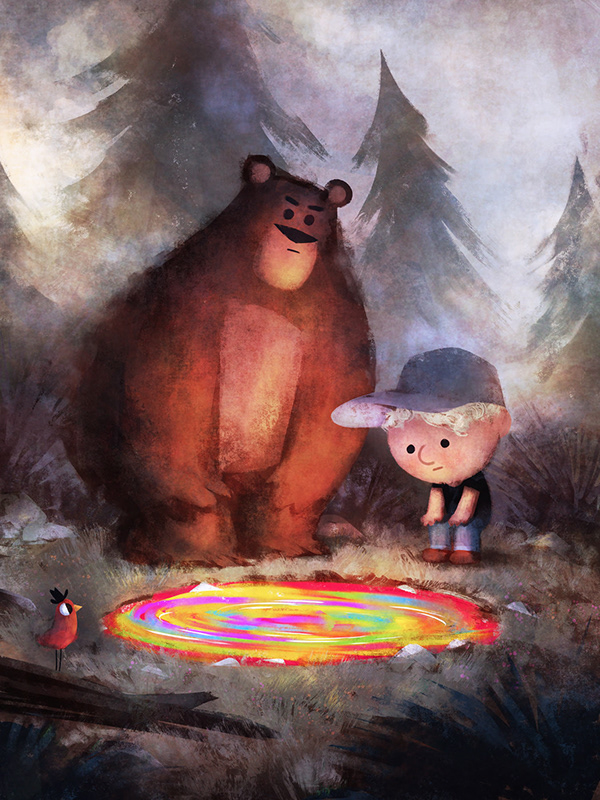A Boy and a Bear on a Very Big Adventure