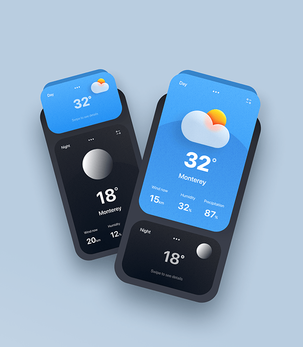 Weather mobile app
