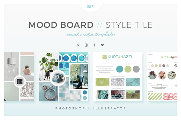 Mood Boards / Style Tiles on Behance