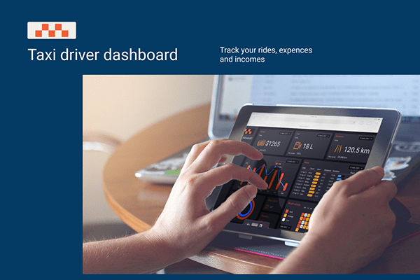 Dashboard for taxi drivers