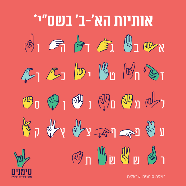 sign language שסי פרויקט סיום mor edri סימנים שפת הסימנים חרשים צעירים חרשים branding  שפת סימנים ישראלית