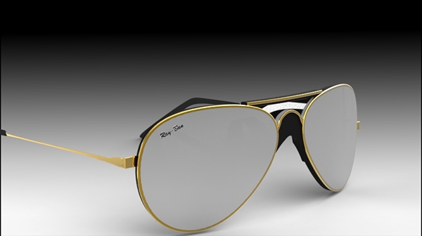 Ray-ban safety glasses on Behance