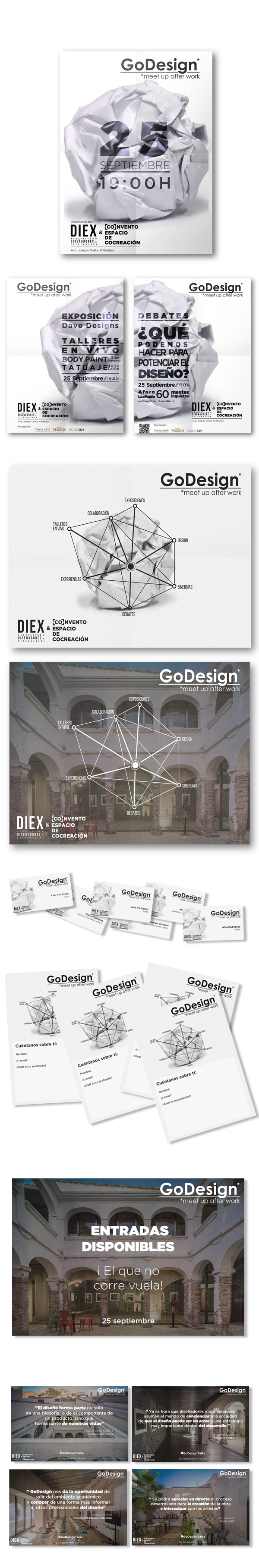 eventos GoDesign Diex convento Evento diseño Extremadura