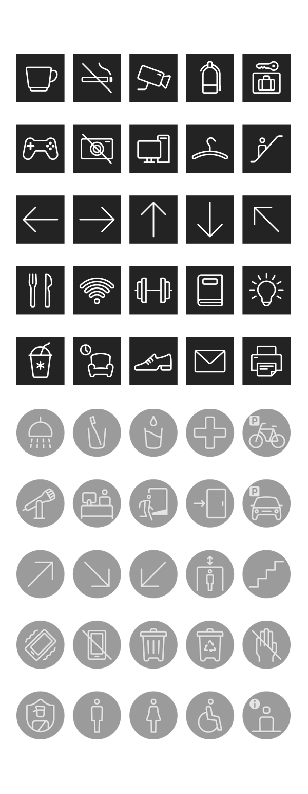 Icon Office Signage pictogram