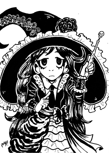 ink ILLUSTRATION  Witches fantasy
