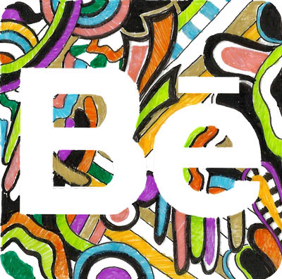 Behance Logotype logo personal Project portfolio Blog hearder art artwork Pop Art