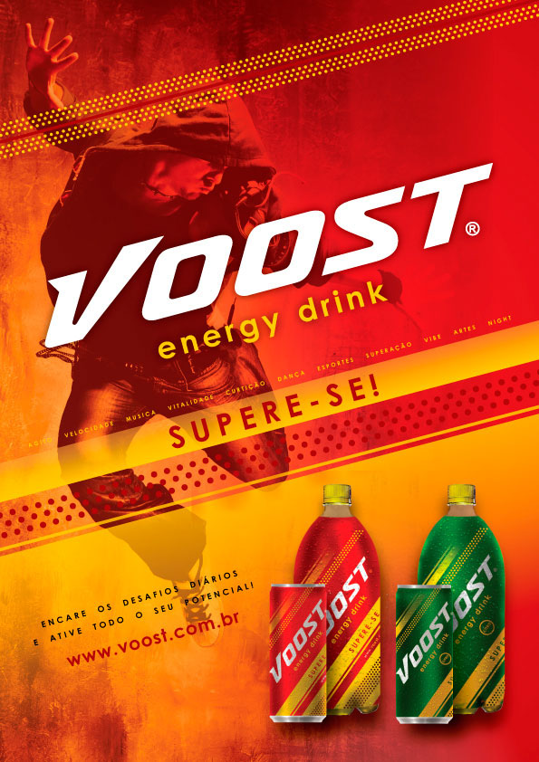 identidade visual energy drink superacao