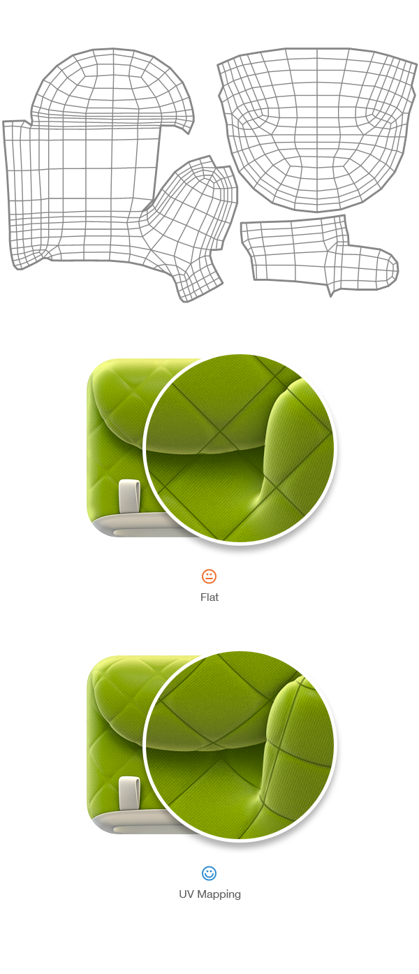 ios icons iphone  Rendering Icon ios 3D modelling making of how-to Glove cooking