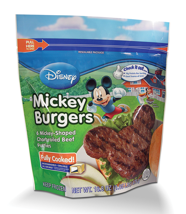 Mickey burgers package design  HAMBURGERS burger mickey mouse walt disney company Disney Parks mickey goofy
