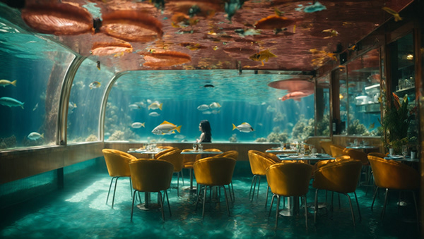 Under water Resort