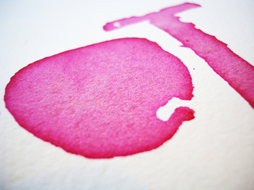 beetroot print stain photograph alphabet quote tactile experimental