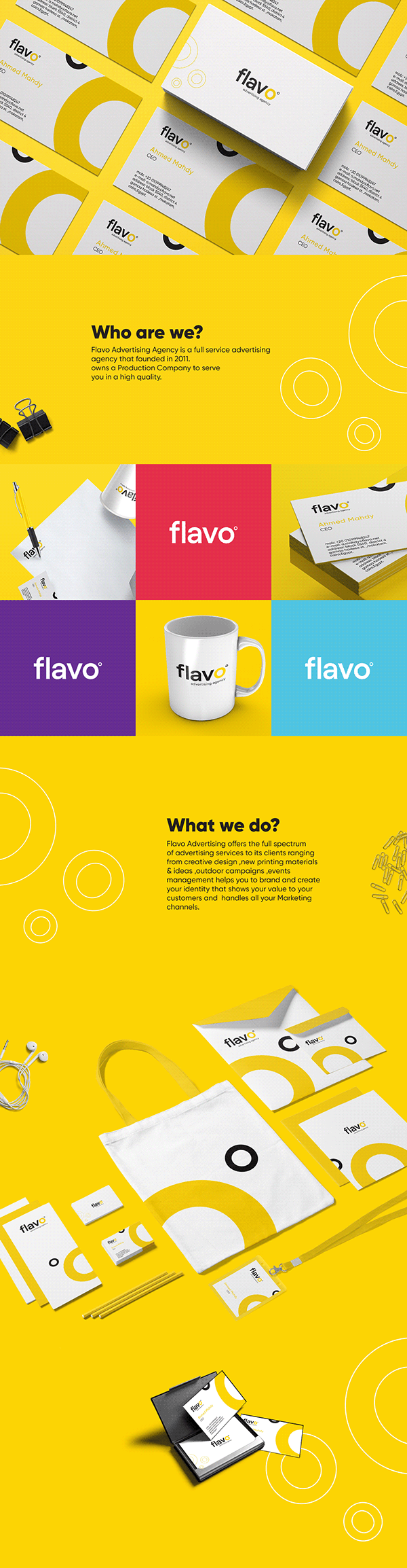 Flavo branding identity