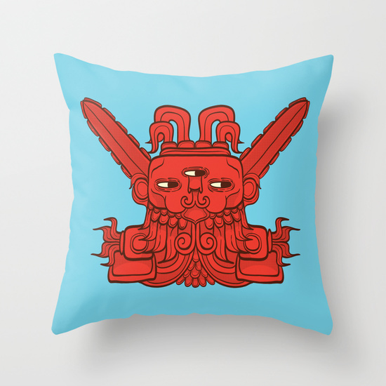 mayan Mexican central american colorful red dead God of War culture