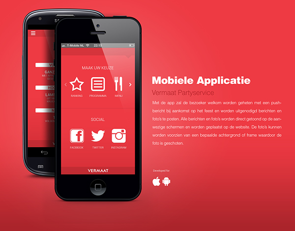 UI flat design ios app iphone