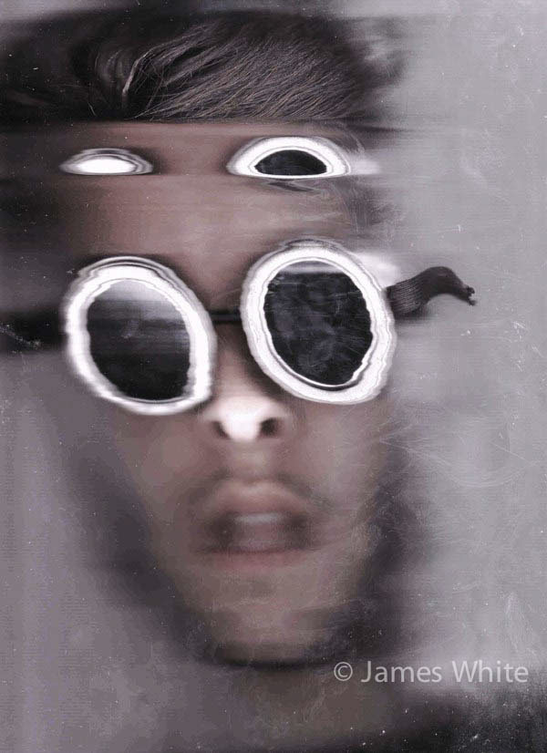 self portrait portrait people eyes face abstract DISTORTED motion blur experimental concept Expression eyewear edit creative