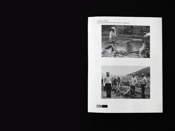 book design DARCY LANGE contemporary art museum black and white EACC ESTABLIMENT