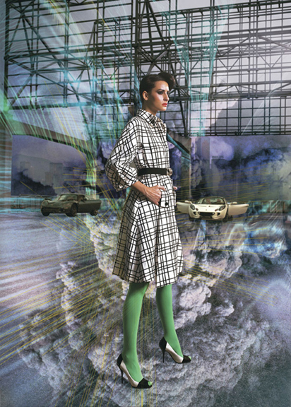 fashion editorial photo collage Post Production montage