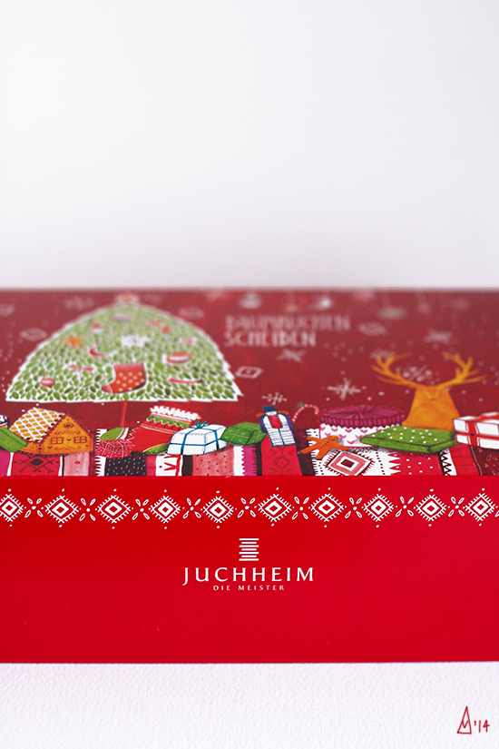 illustrated packaging christmas packaging Christmas Graphics holidays juchheim